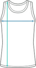 Inspire Tank T /men Maattabel